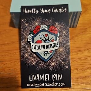 Dazzle the Monsters Enamel Pin - Wicked Saints